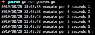 gocron demo