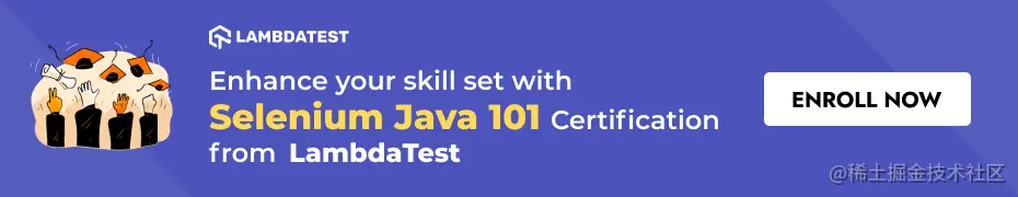 https://www.lambdatest.com/certifications/selenium-java-101