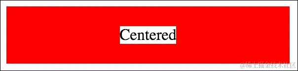 内联元素-水平居中