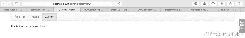Creating basic admin pages