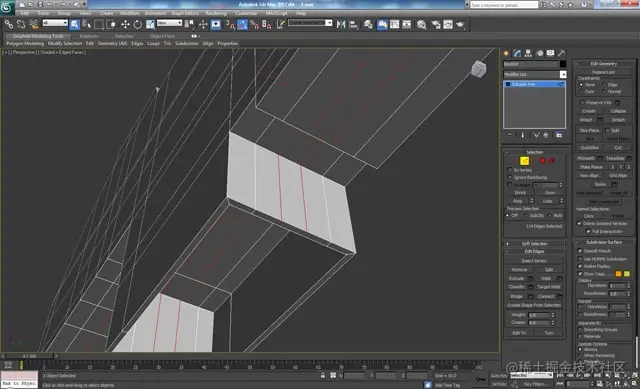 3D 工作室最大建模教程未来派螺栓枪