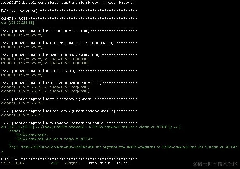 审查 playbook 和 role