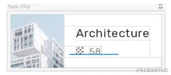 △ 图标底部与文本基线完美对齐