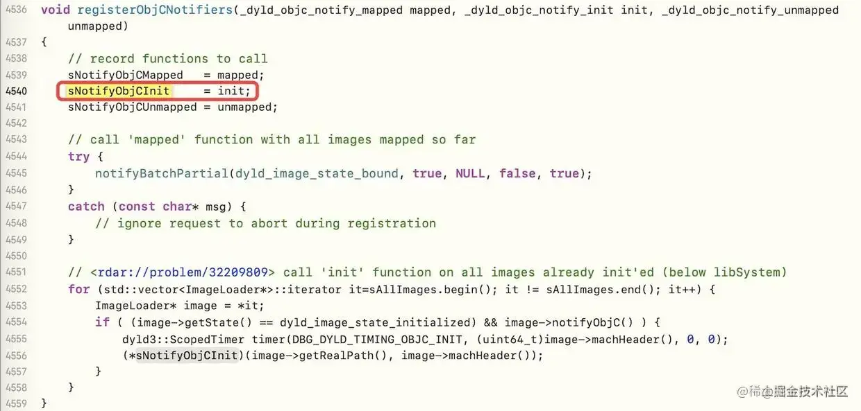 registerObjCNotifiers源码实现