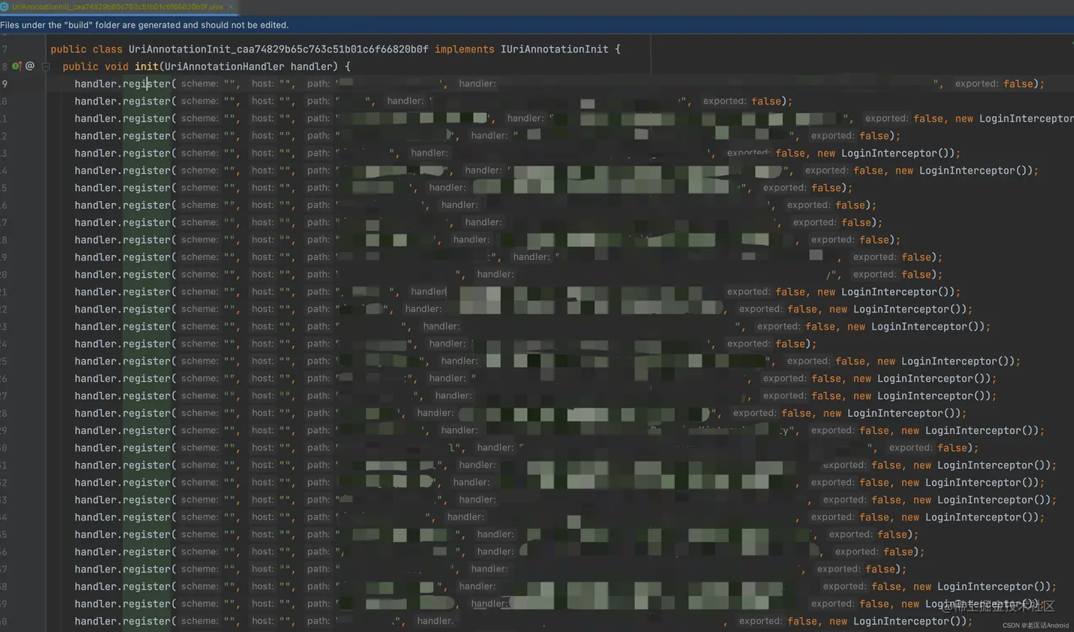 WMRouter自动生成的代码