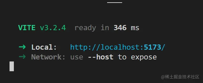 npm run dev 启动项目