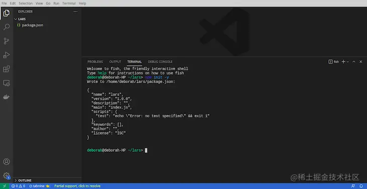 Automatic Generate Package JSON