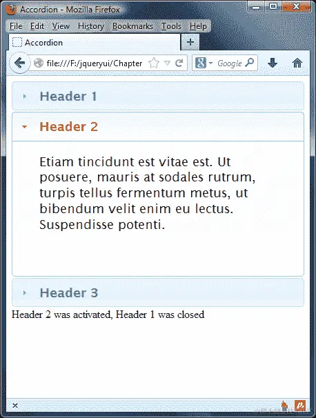 使用 change 事件