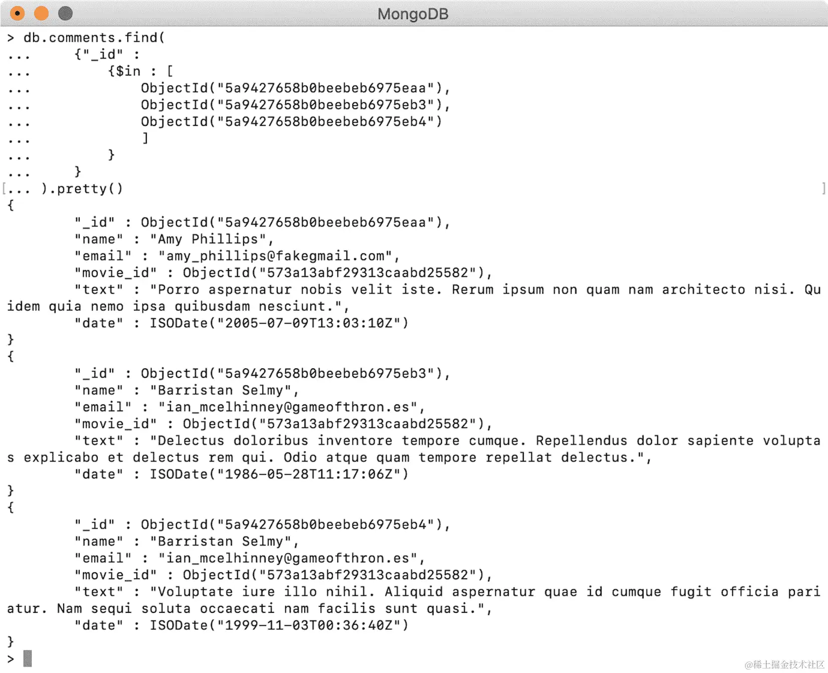图 5.29：不正确的评论