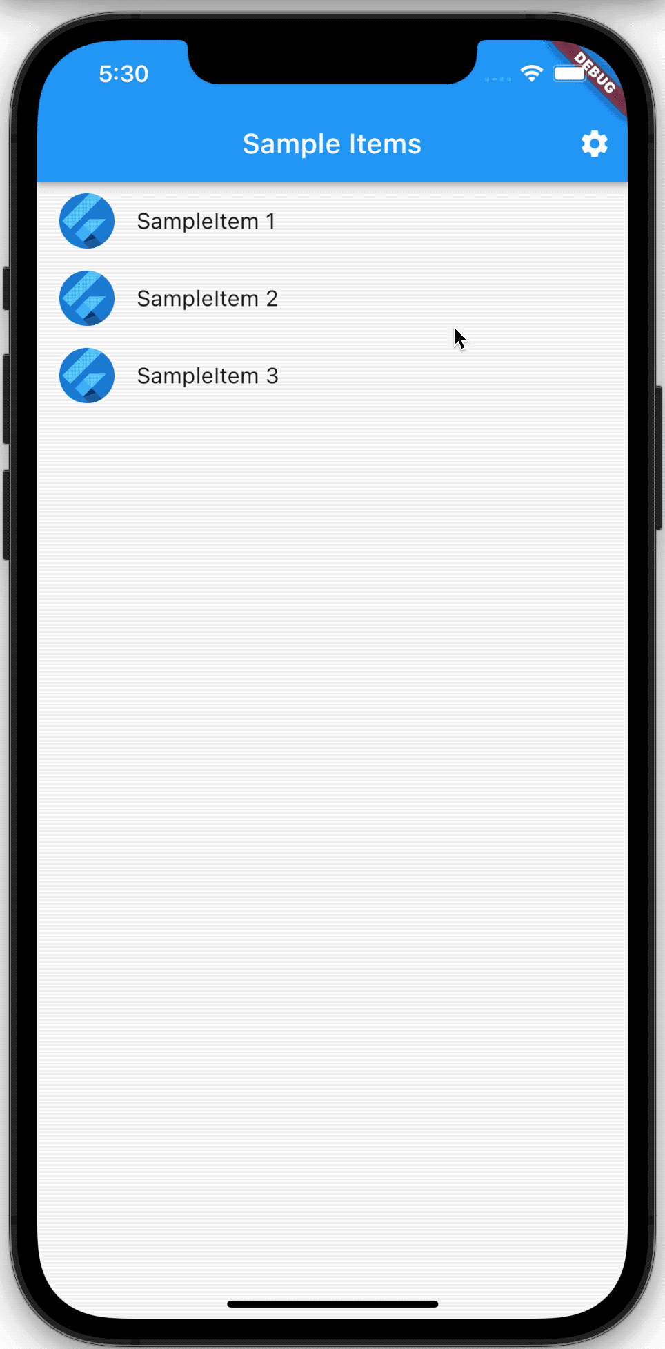 新的 Flutter Skeleton 模板演示