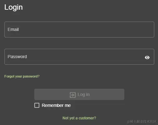 图 6.13 - Juice Shop 的登录页面