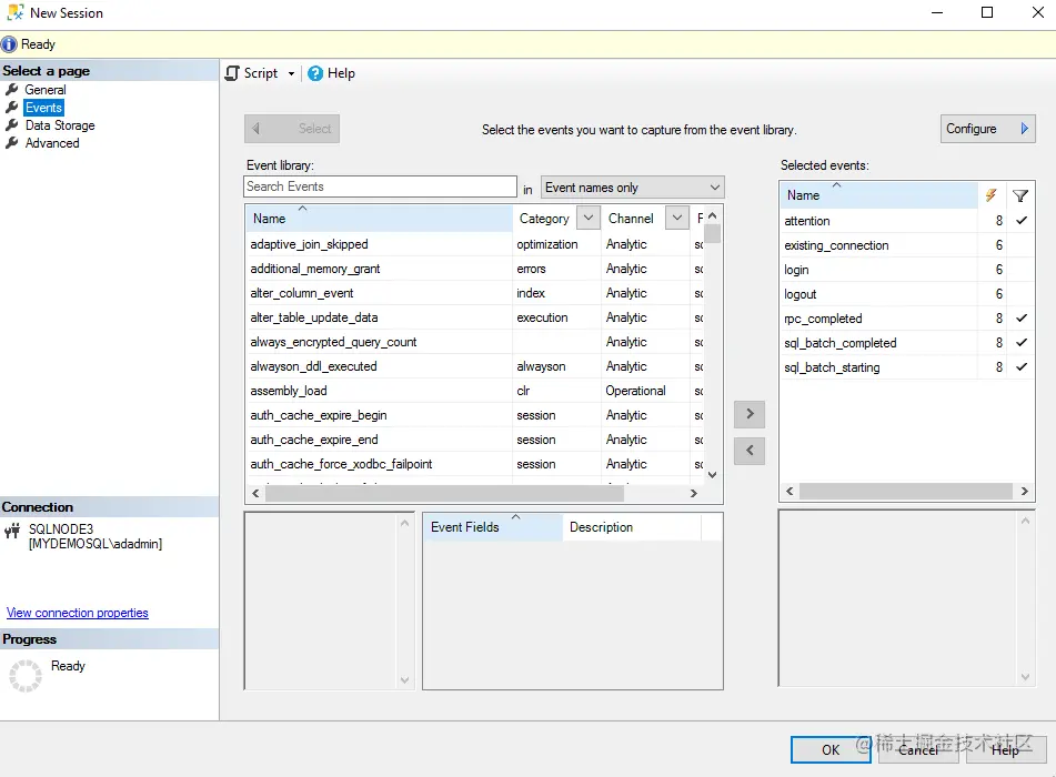 individual extended event 