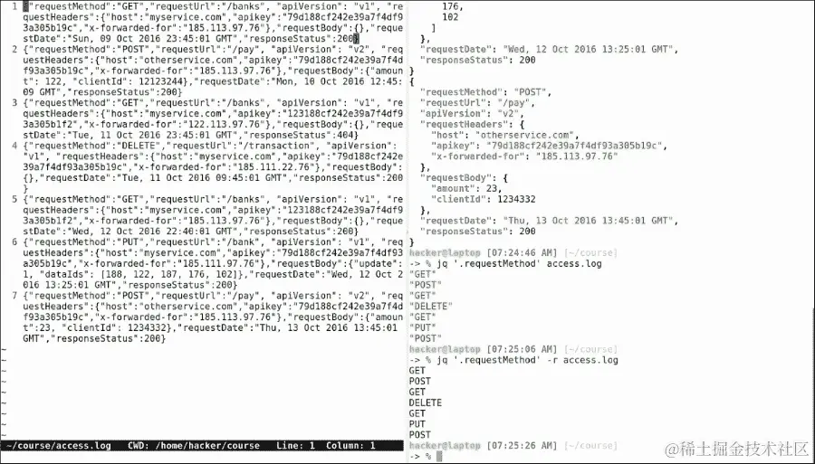 JSON jamming in the new age