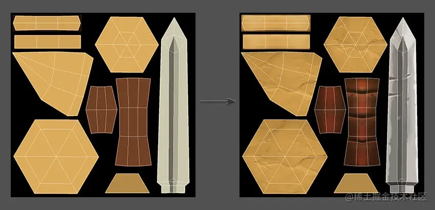 为纹理贴图创建一些细节