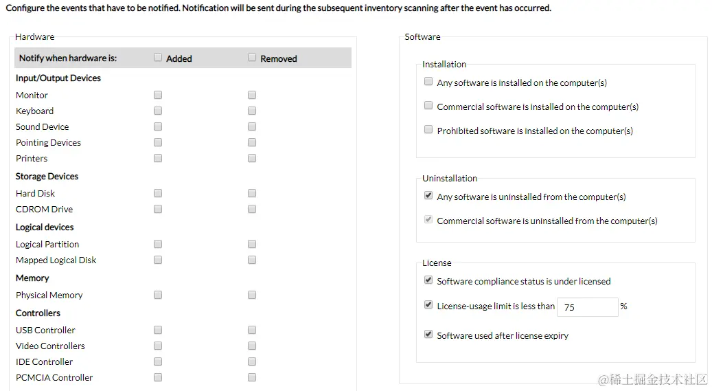 ITAM 工具中的实时监控 - ManageEngine Endpoint Central