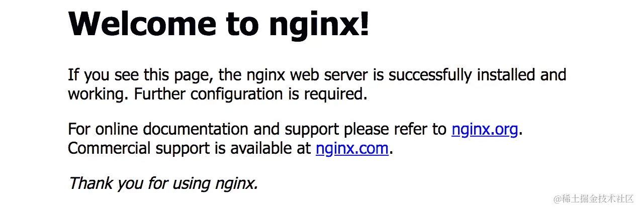 图 8.6：在浏览器中访问应用程序
