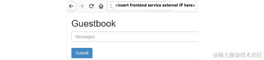 使用留言板应用程序写下几条消息。