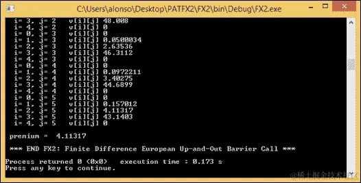 高级示例-FX 障碍期权（FX2）