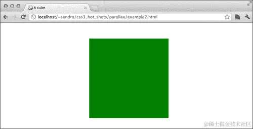 创建一个立方体