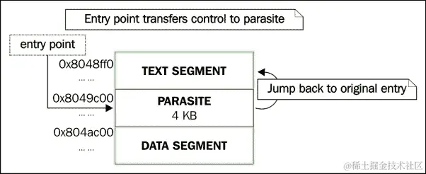 识别文本段填充感染