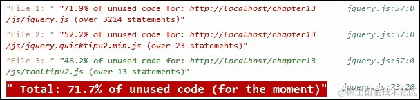 清除未使用的 JavaScript