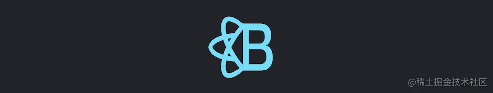 React Bootstrap 徽标。