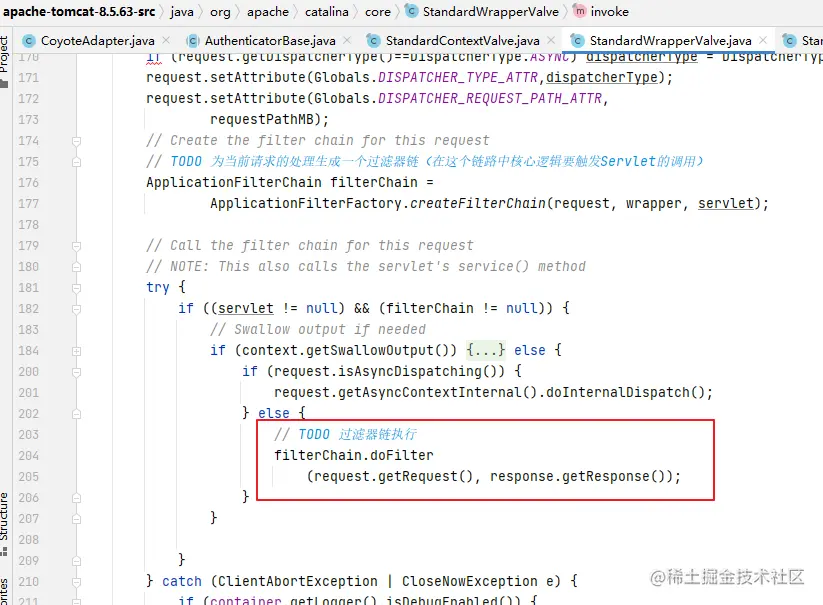 StandardWrapperValve.invoke()