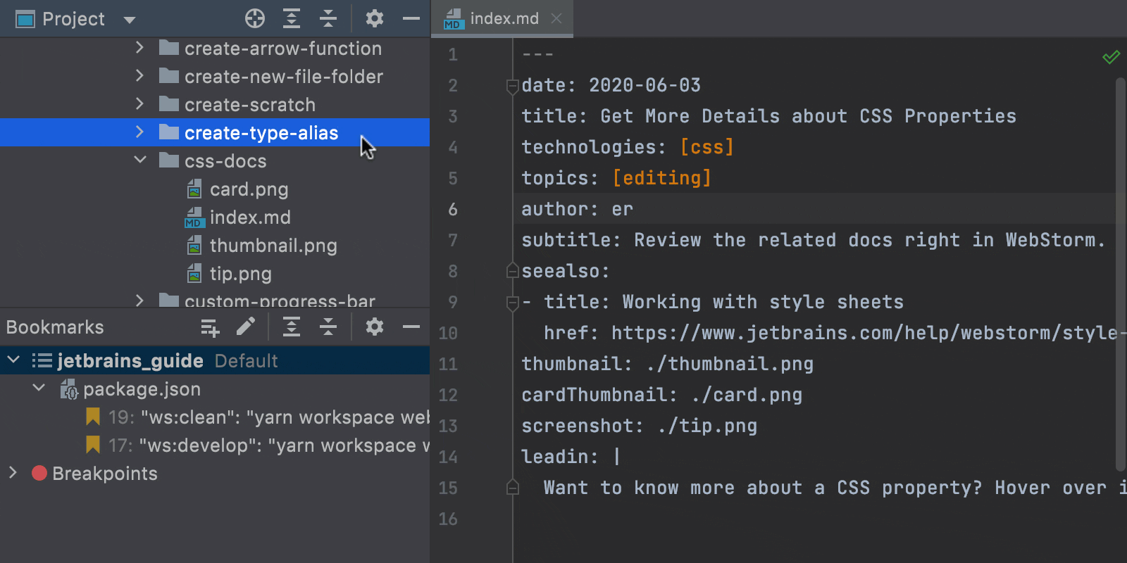 WebStorm 发布v2021.3重大更新！大量 JavaScript 改进、远程开发和更好的 HTML 完成