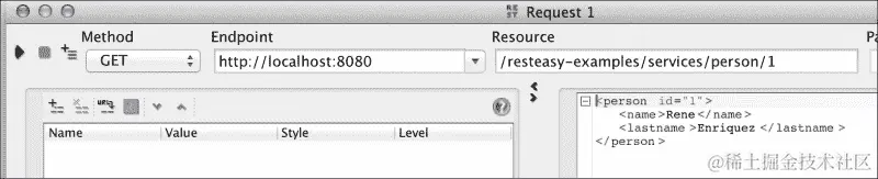 测试示例 Web 服务