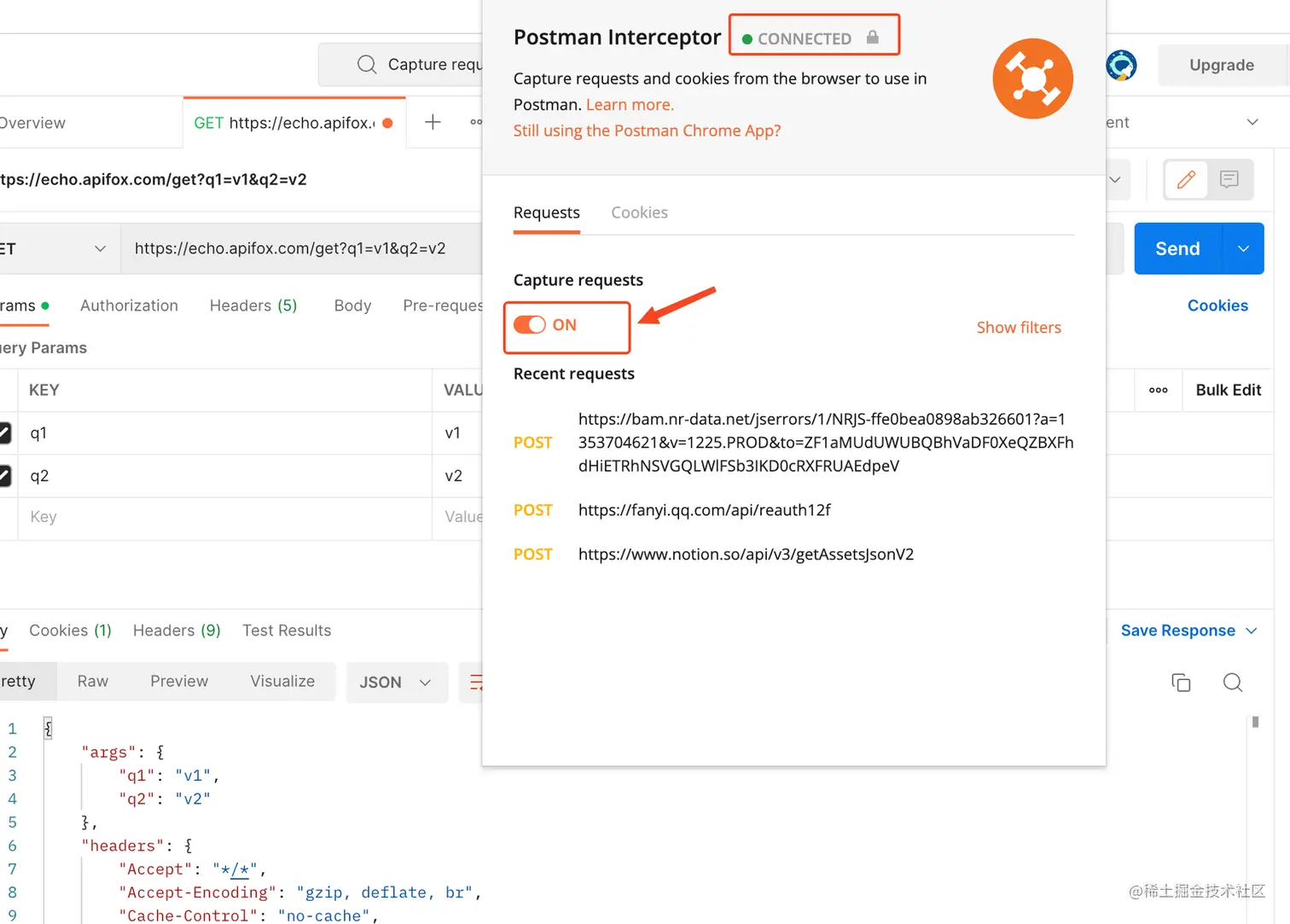 轻松上手：Postman Interceptor 插件使用指南什么是 Postman？ Postman 是一种用于测试和 掘金