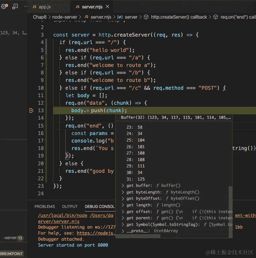 图 8.16 – 行视图中断