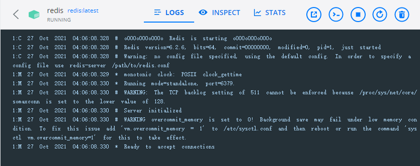 Docker运行Redis后