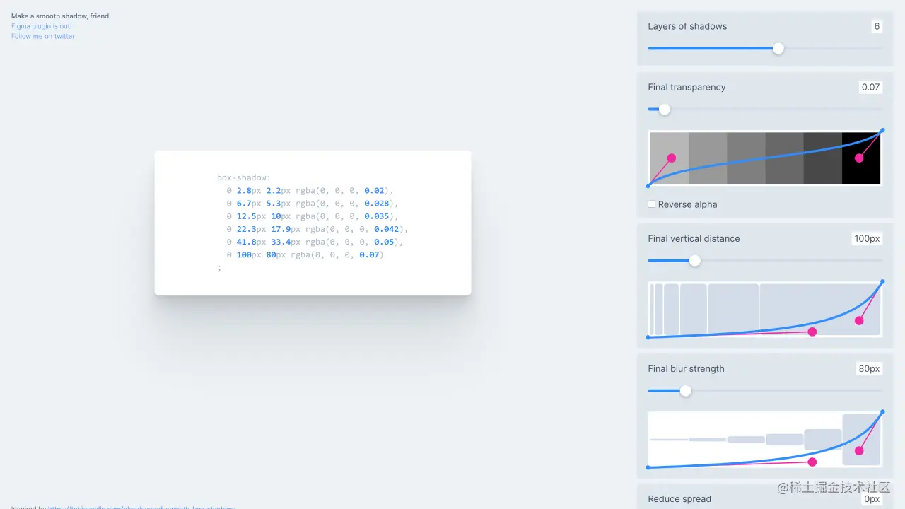 Smooth Shadow Generator