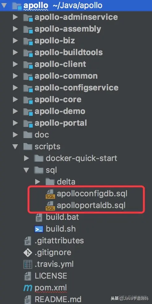 微服务配置中心 Apollo 源码解析——调试环境搭建