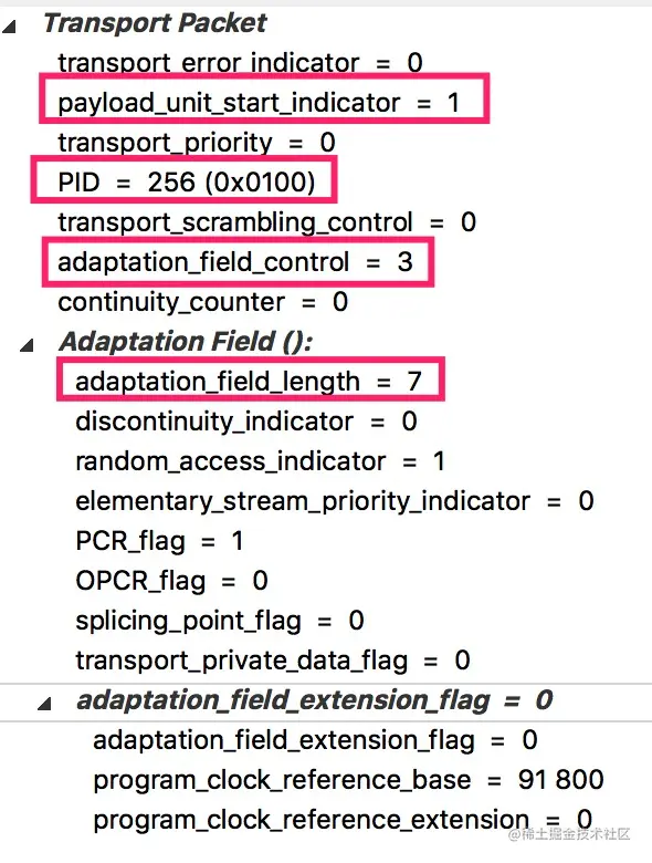 TS-Header-AVC-Packet