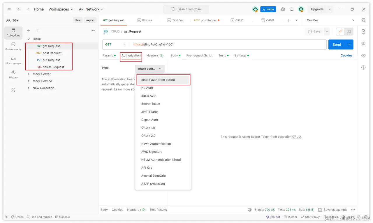 Postman 在不同接口之间传递数据