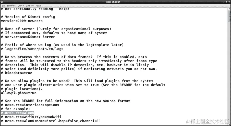 使用 Kismet 进行无线扫描