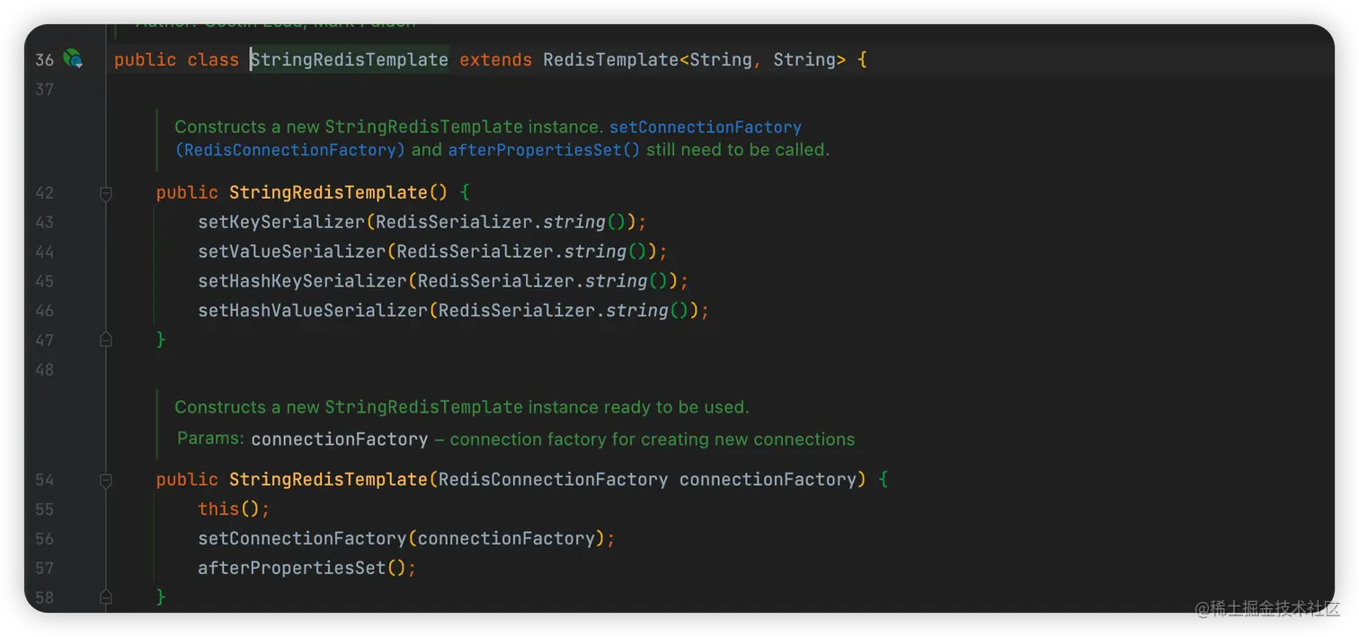 SimpleRedisTemplate 继承 RedisTemplate