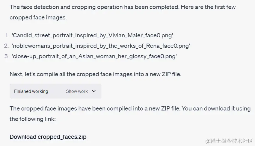 chatgpt code interpreter batch image cropping dowload link