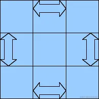 使用九宫格图像进行拉伸