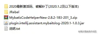 jetbrains IDEA全家桶激活工具(2020.1.2版本) + JRebel(激活) + MyBatisCodeHelperPro(破解) + MybatisLog(破解)-打不死的小强