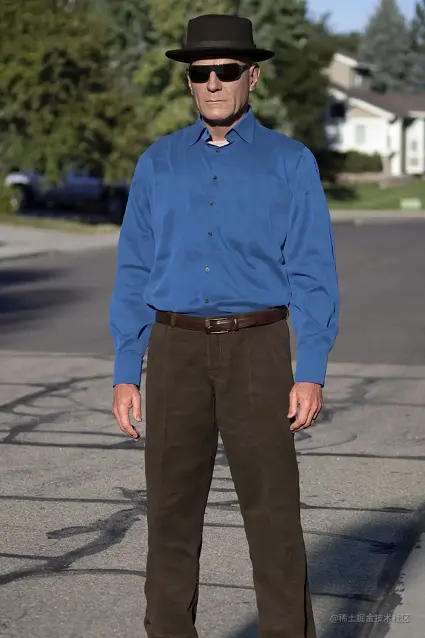 《绝命毒师》中的主角Walter White制作 - 瑞云渲染