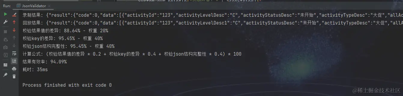 测试结果