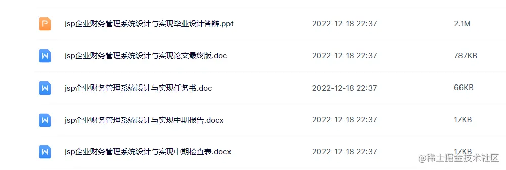 jsp企业财务管理系统设计与实现（论文+PPT+源码）
