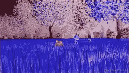 drawImage()方法像素处理工作中反转视频颜色