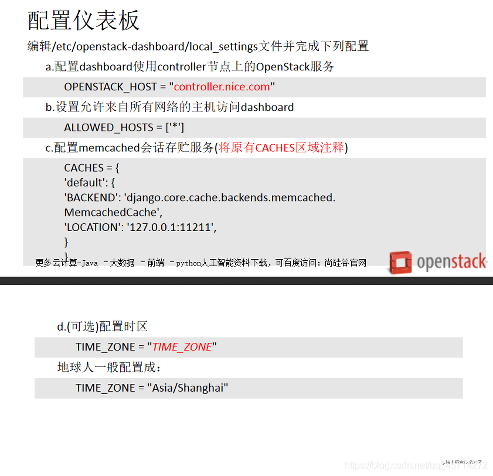 Building and detailing the Openstack architecture (6)-Dashboard ...