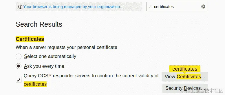 图 8.12 - 查看证书
