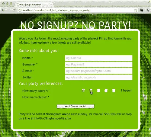 在单选按钮标签中显示图标