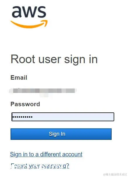 root user 登入画面二