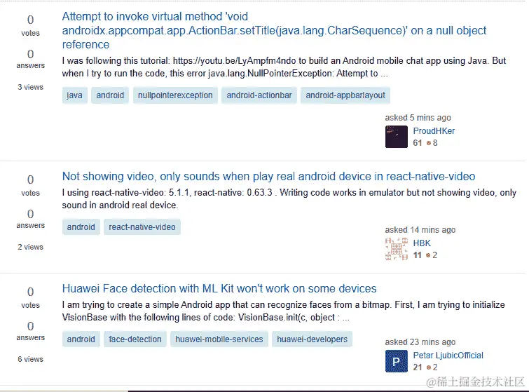 图 28.2 – Android 列表